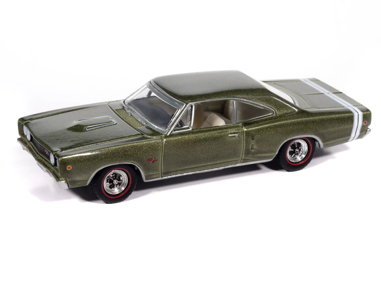Auto World-1968 Dodge Coronet R/T Hardtop in Medium Green Poly (AWSP194-A)