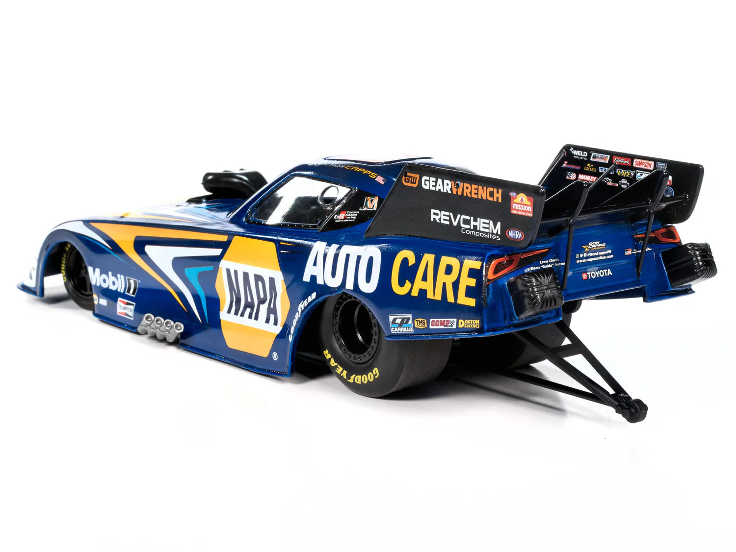 NHRA 2024 Ron Capps NAPA Funny Car Toyota Supra 1:24