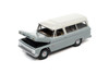 1966 Chevrolet Suburban in Gray Body with White Roof 1/64
