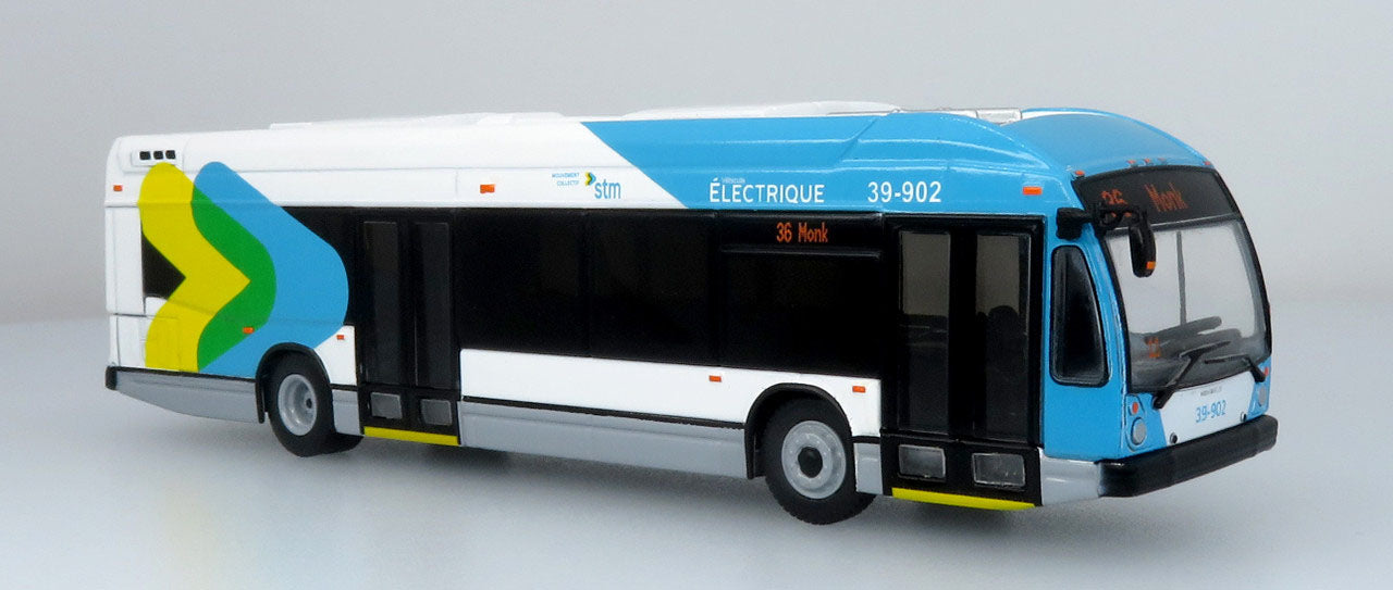 NOVA BUS LFSE TRANSIT BUS: STM MONTRÉAL (Échelle-Scale 1:87)
