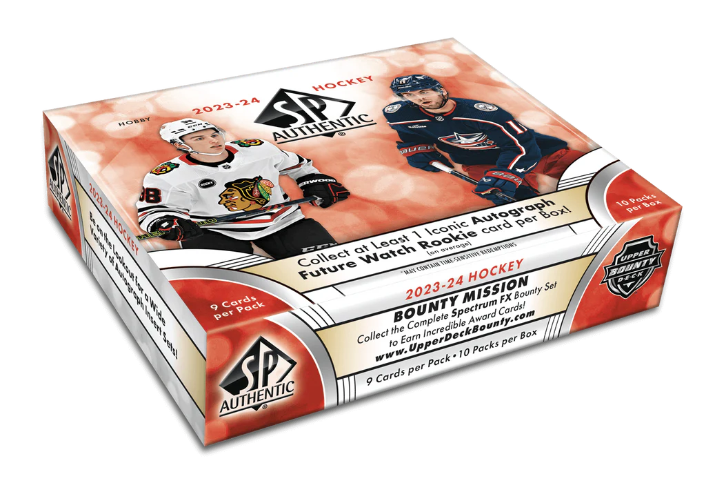 2023-24 Upper Deck SP Authentic Hockey - Hobby Box