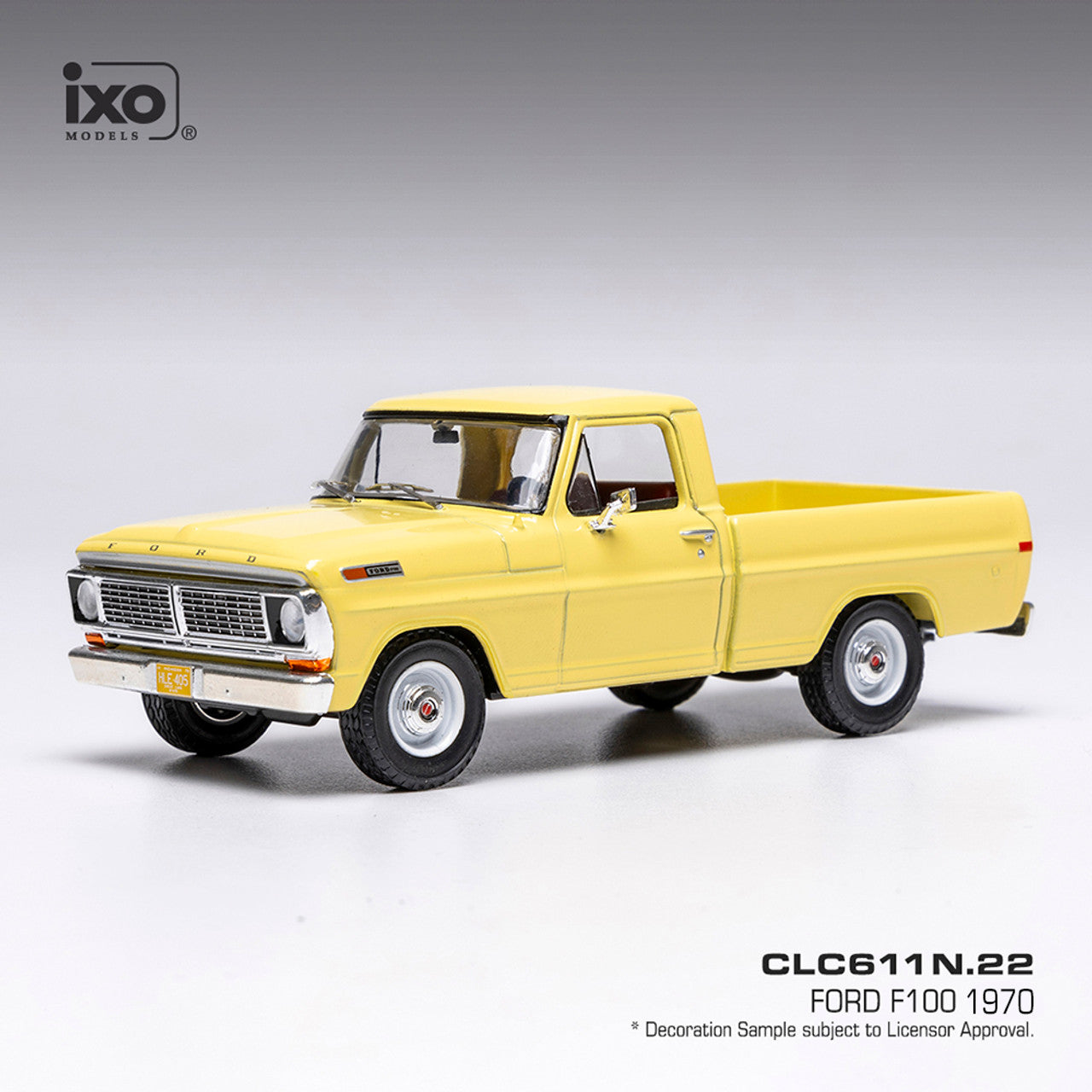1970 Ford F100 - Yellow (1:43)