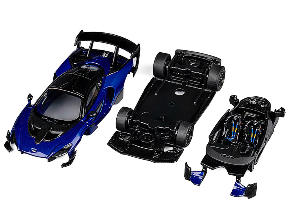CM MODEL-McLaren Senna GTR- (Metallic Blue) CM64-SENNAGTR-02