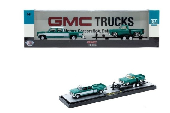 (M2 Machines-Auto-Haulers Release 88)-Chevy Truck and Trailer Duo 36000-88C