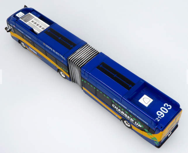 NFI Xcelsior XN60 Articulated Transit Bus - DASH (Blue/Yellow)