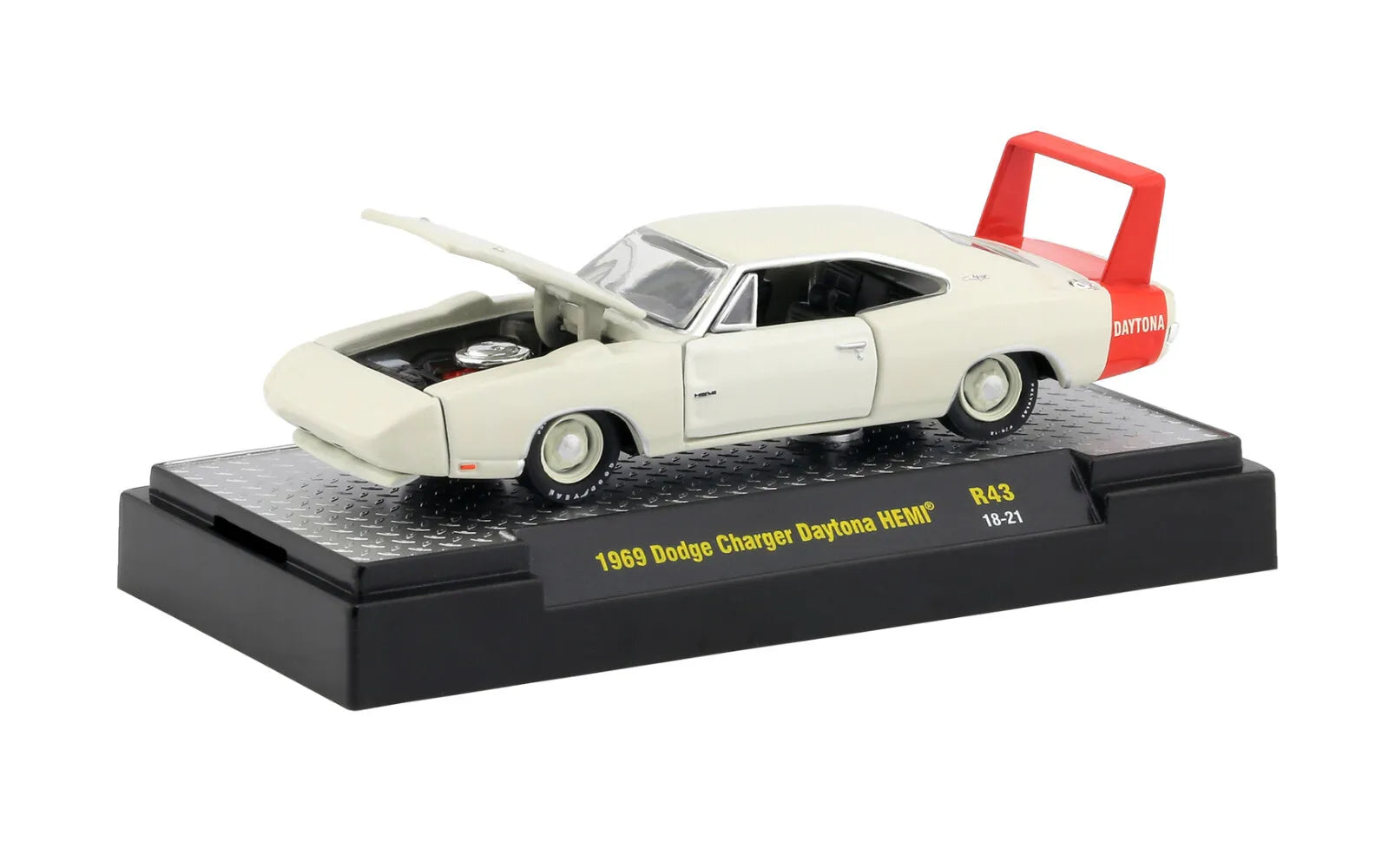 1969 Dodge CHARGER DAYTONA HEMI WHITE