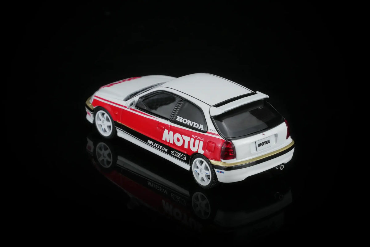 MOTORHELIX 1:64 Honda Civic Type R (EK9) Customized – Motul Livery – M65018
