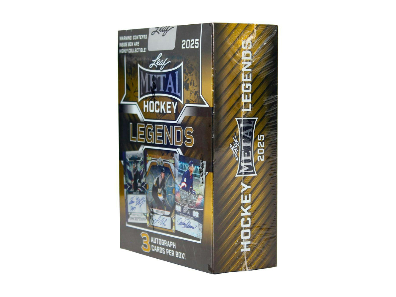 2025 Leaf Metal Hockey Legends - Hobby Box