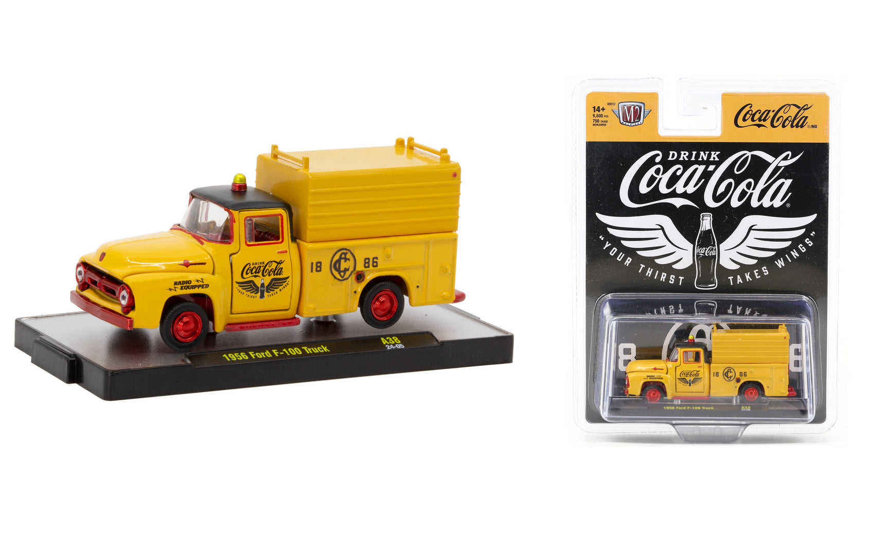 Chase Cars-Coca-Cola 1956 Ford F-100 Truck