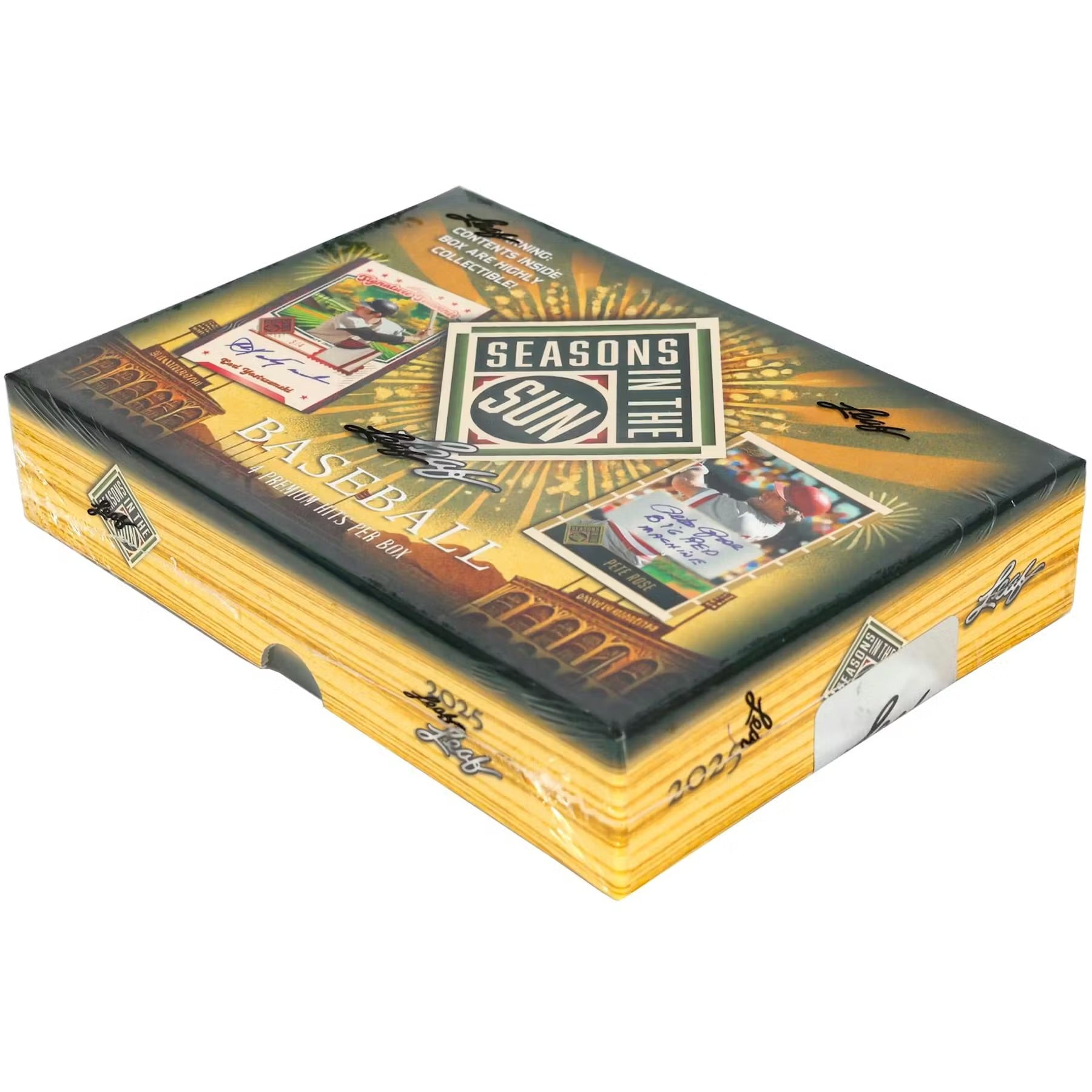 2025 Leaf Seasons In The Sun Baseball - Hobby Box