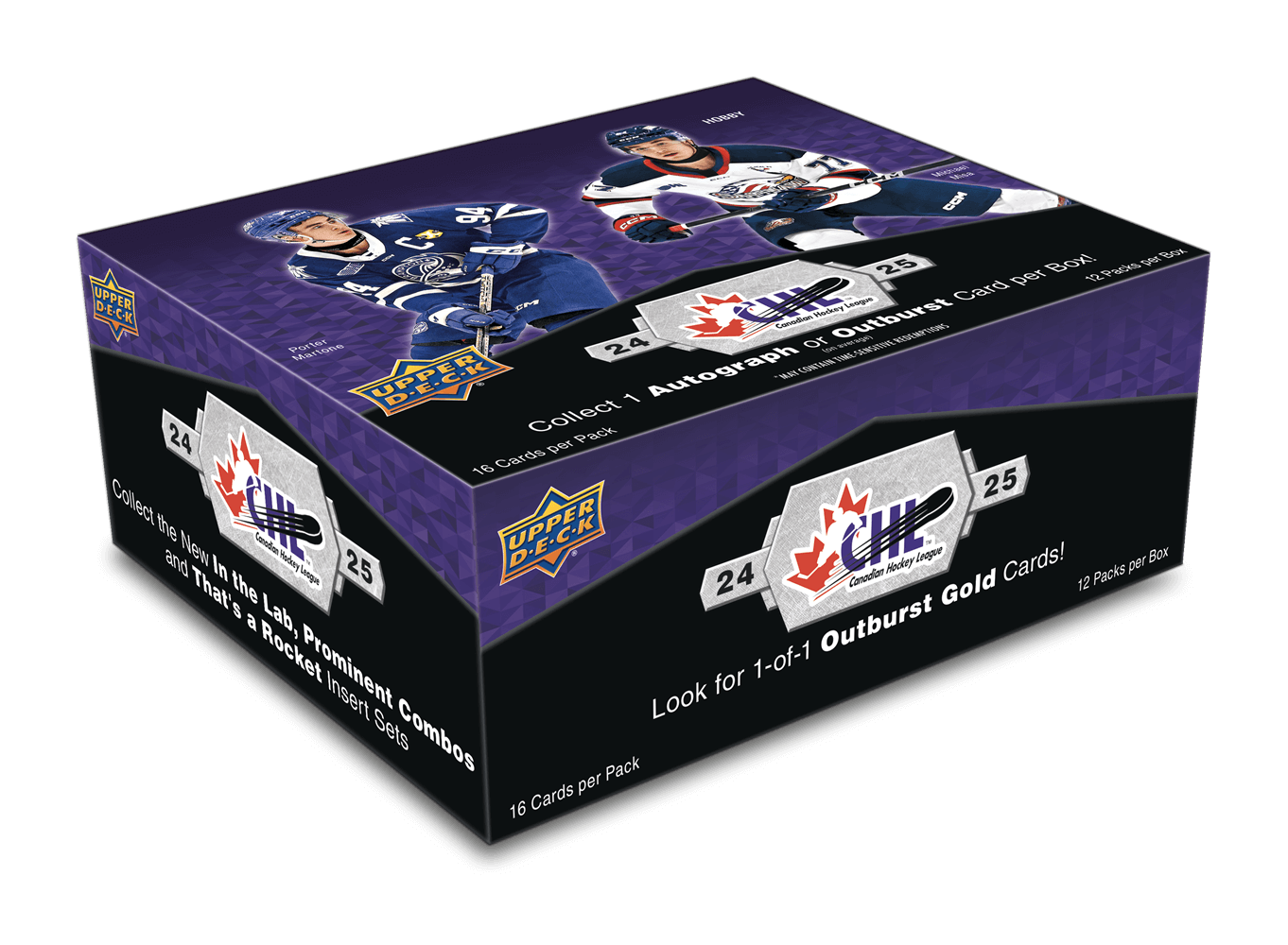 2024-25 Upper Deck CHL Hockey - Hobby Box