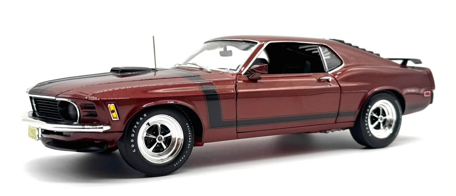 1970 Mustang Boss 302, Chestnut Metallic - Supercar LE
