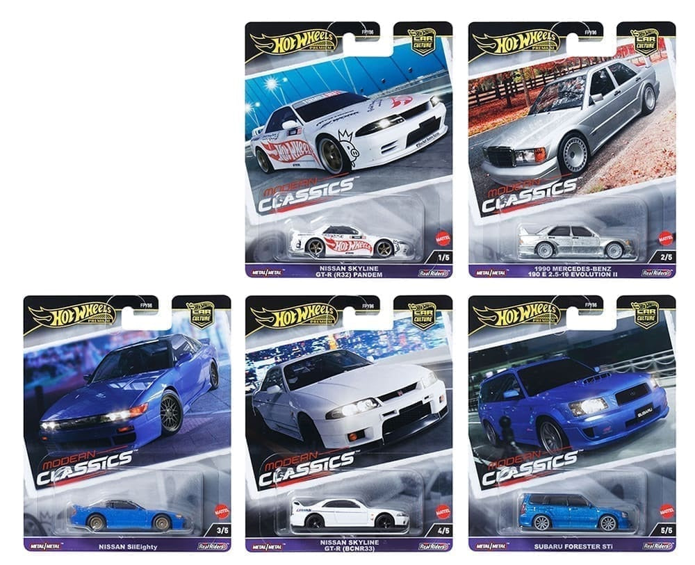 Hot Wheels 1:64 Car Culture 2024 E Case Modern Classics