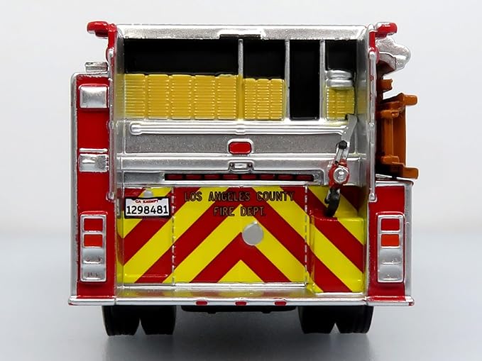 KME Predator Fire Engine Los Angeles County Fire Department 1:64 (Fire Truck) (Limitée 750 mrc)