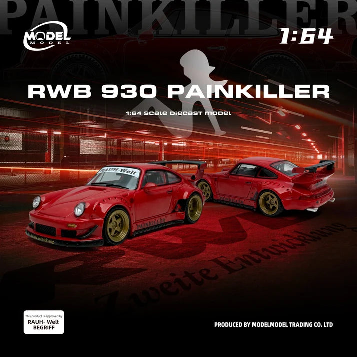 MODELMODEL 1:64 RWB 930 Painkiller (Boîte en Carton) – MM64-RWB930-007