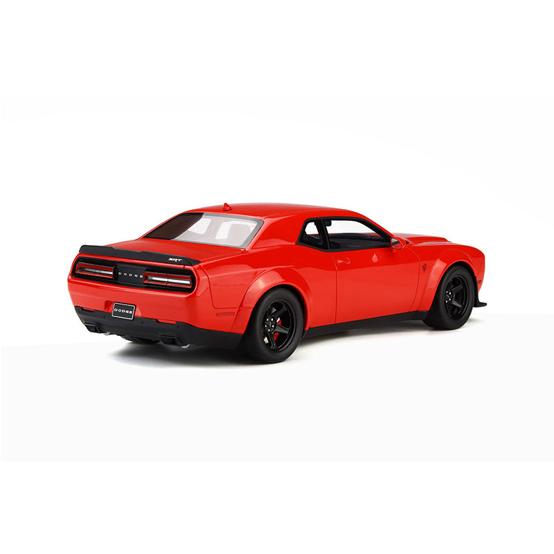 GT Spirit 1/18 2018 Dodge Challenger Demon Hard Top Red GT213