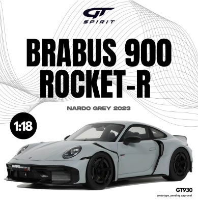 GT Spirit - 2023 PORSCHE - 911 992 COUPE BRABUS 900 ROCKET-R - GT930