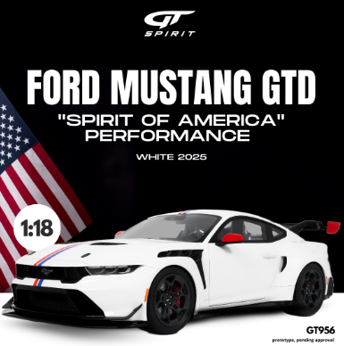 (PRE-ORDER, 2025) 2025 Ford Mustang GTD Spirit of America Performance