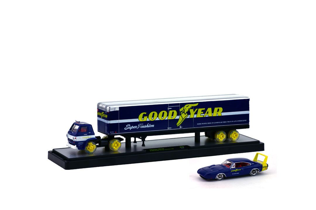 Chase Cars-Good Year-1969 Dodge L600 COE and 1969 Dodge Charger Daytona 440