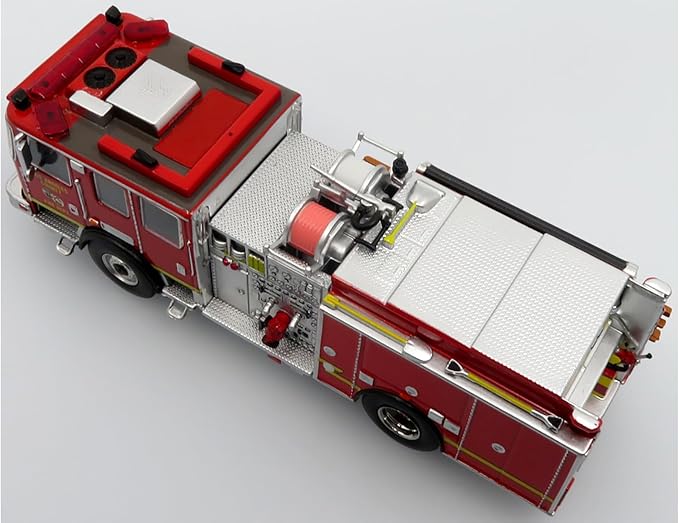 KME Predator Fire Engine Los Angeles County Fire Department 1:64 (Fire Truck) (Limitée 750 mrc)