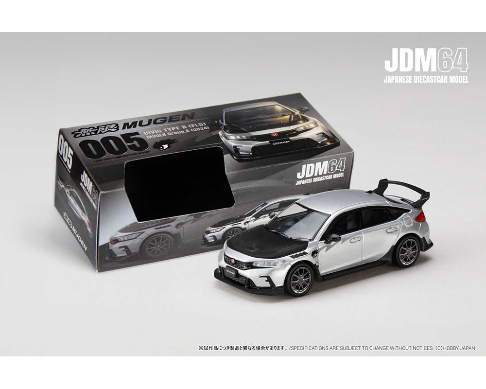 (PRE-0RDER 2025-26) Hobby Japan 1:64-Honda Civic Type R (FL5) MUGEN Group B 2024 HJDM005B-33