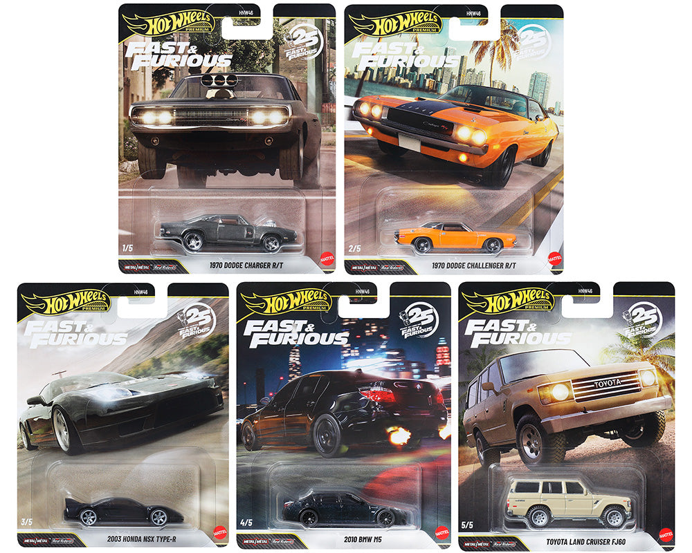 PRE-ORDER 2026) Hot Wheels 1:64 Fast & Furious 25Th Anniversary