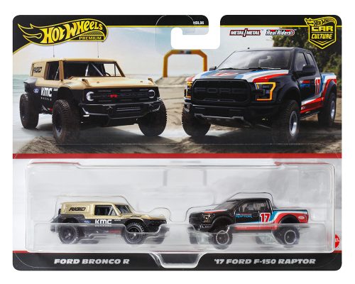 Culture Premium 2 pack Ford Bronco R & Ford F-150 Raptor
