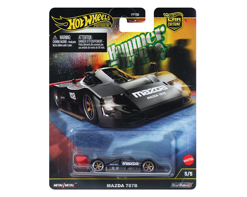 HOT WHEELS PREMIUM CAR CULTURE, HAMMER DROPS 5/5, Mazda 787B