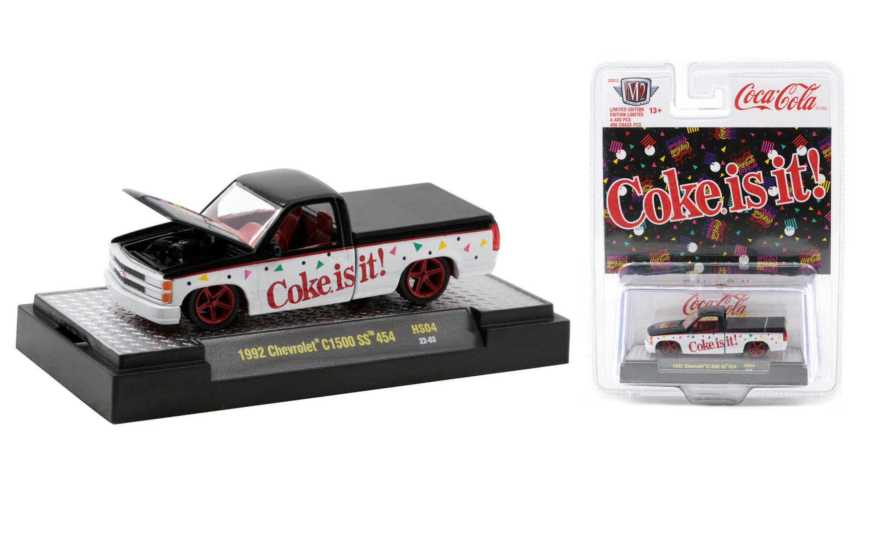 Chase Cars-Coca-Cola-1992 Chevrolet C1500 SS 454