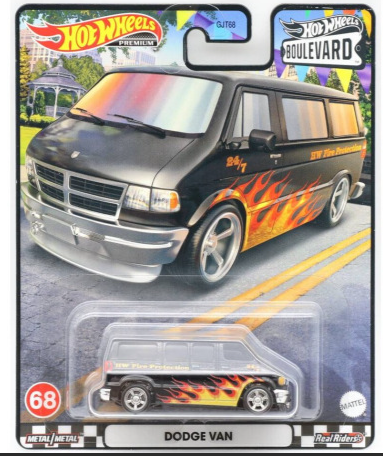 Hot Wheels Premium Boulevard Dodge Van