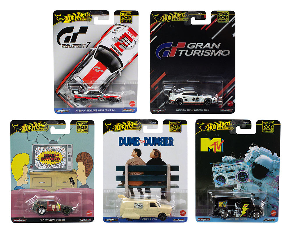 Hot Wheels 1:64 Pop Culture C Case 2024 Assortment (HXD63-956C)