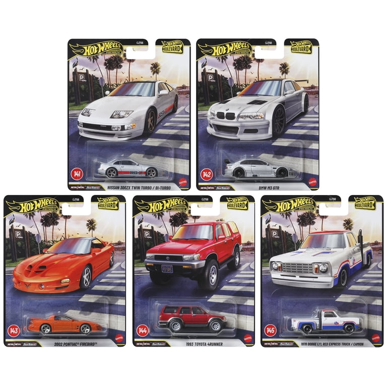 Hot Wheels Premium 1:64 Boulevard 2026 Mix 1 – Complete Set of 5 Cars