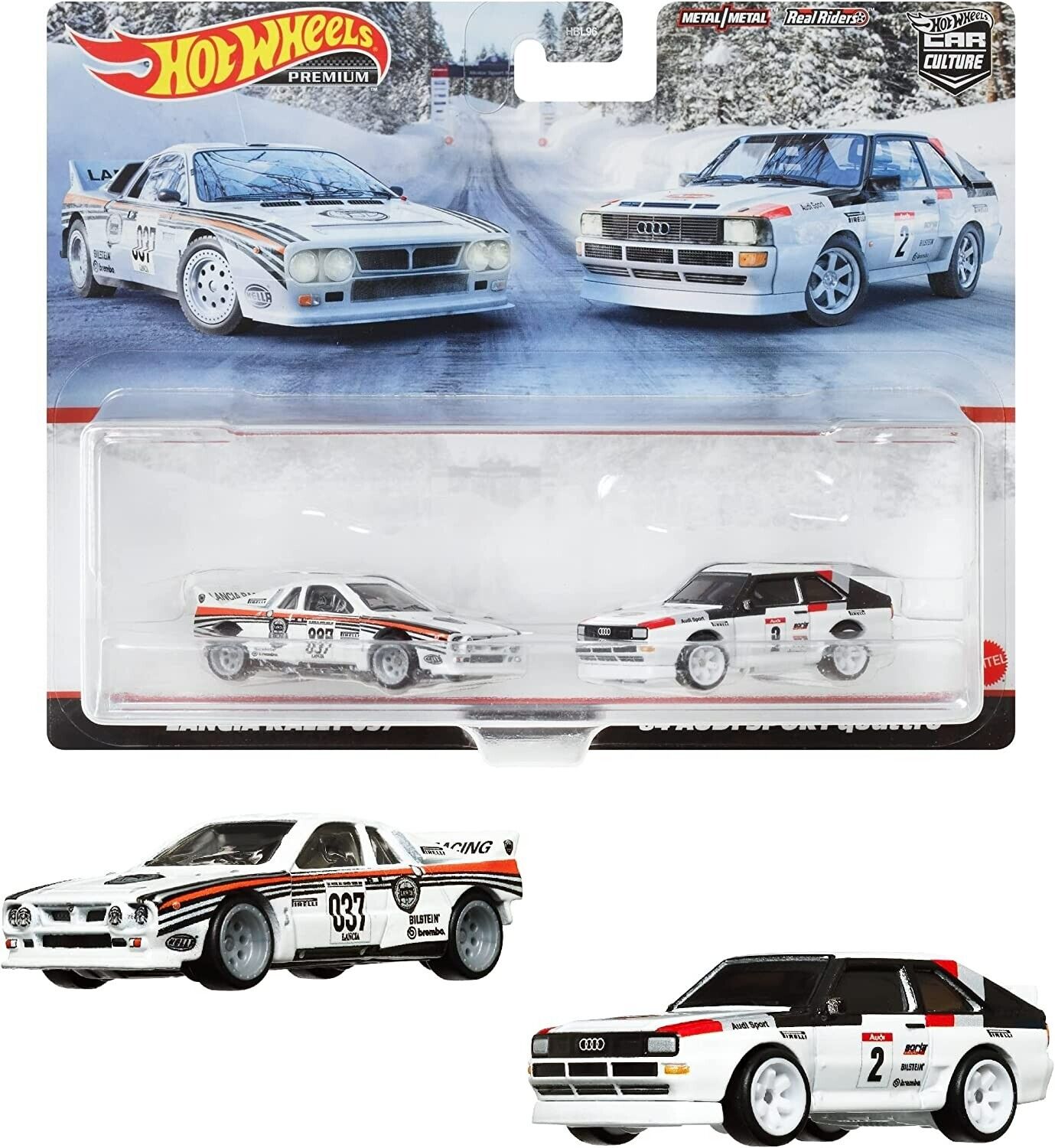 Hot Wheels Premium 2 Pack Lancia Rally 037 / &