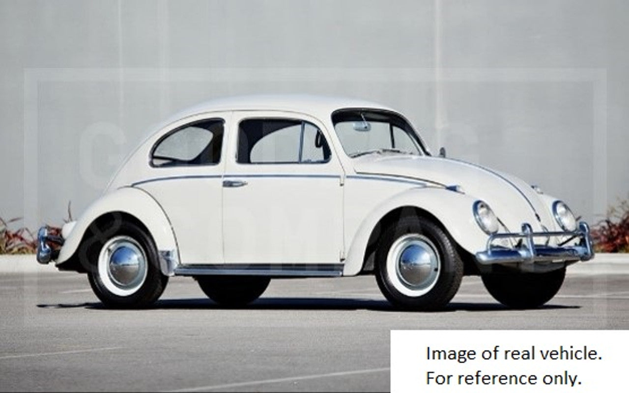 1960 Volkswagen Beetle - Pearl White (1:24)