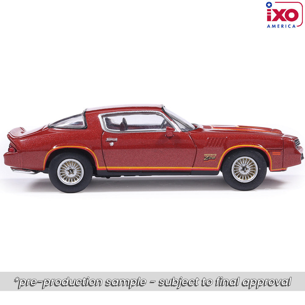 (PRE-0RDER 2026) 1978 Chevrolet Camaro Z28 - (Carmine Metallic)
