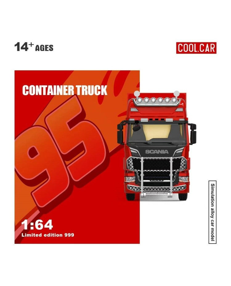 CoolCar 1/64 - Scania Container Truck Lightning McQueen CC644029