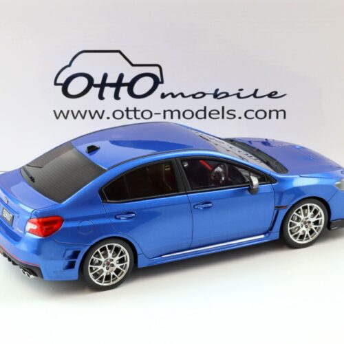 OttOmobile 1:18 Subaru WRX STI S207 WR Bleu Nacré 2015 OT1182