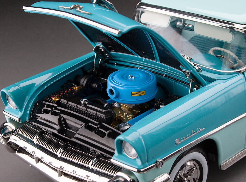 1956 Mercury MontClair Hard Top with spare tire – Niagara Blue/Lauderdale Blue