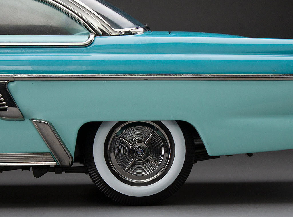1956 Mercury MontClair Hard Top with spare tire – Niagara Blue/Lauderdale Blue