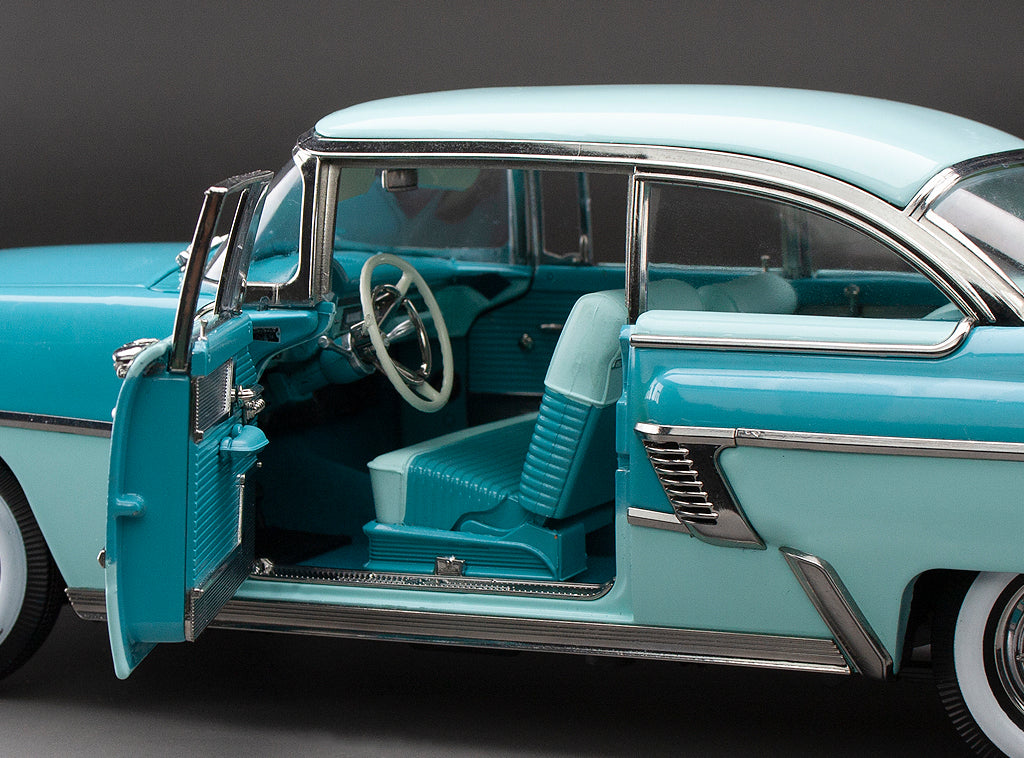 1956 Mercury MontClair Hard Top with spare tire – Niagara Blue/Lauderdale Blue