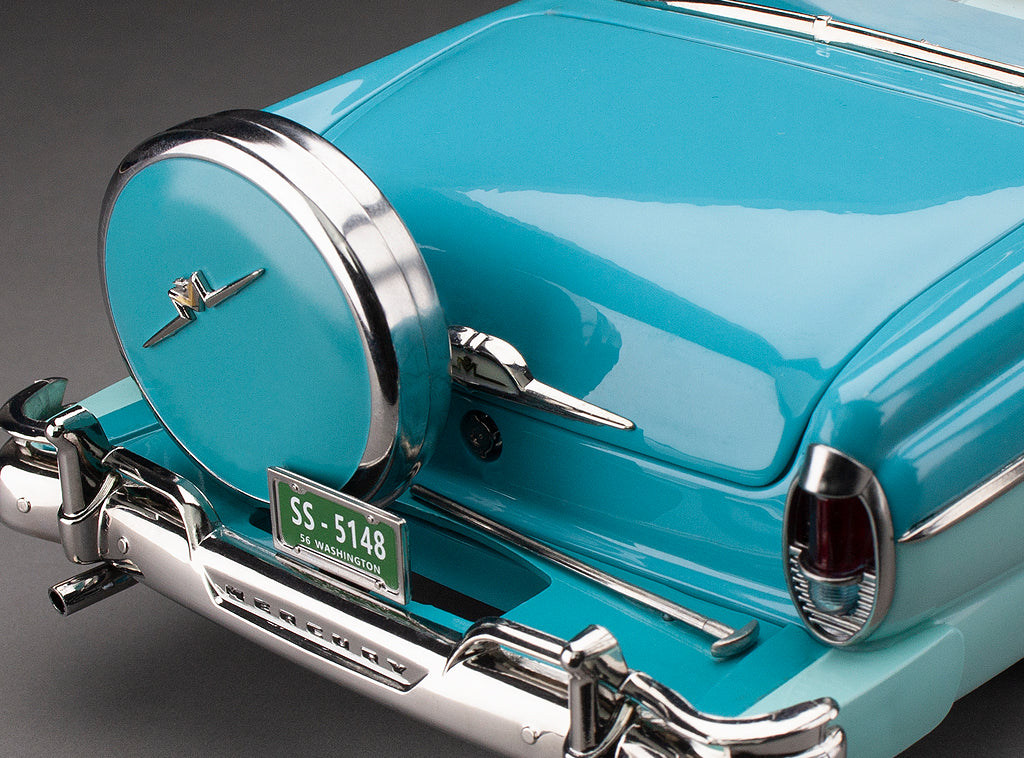 1956 Mercury MontClair Hard Top with spare tire – Niagara Blue/Lauderdale Blue