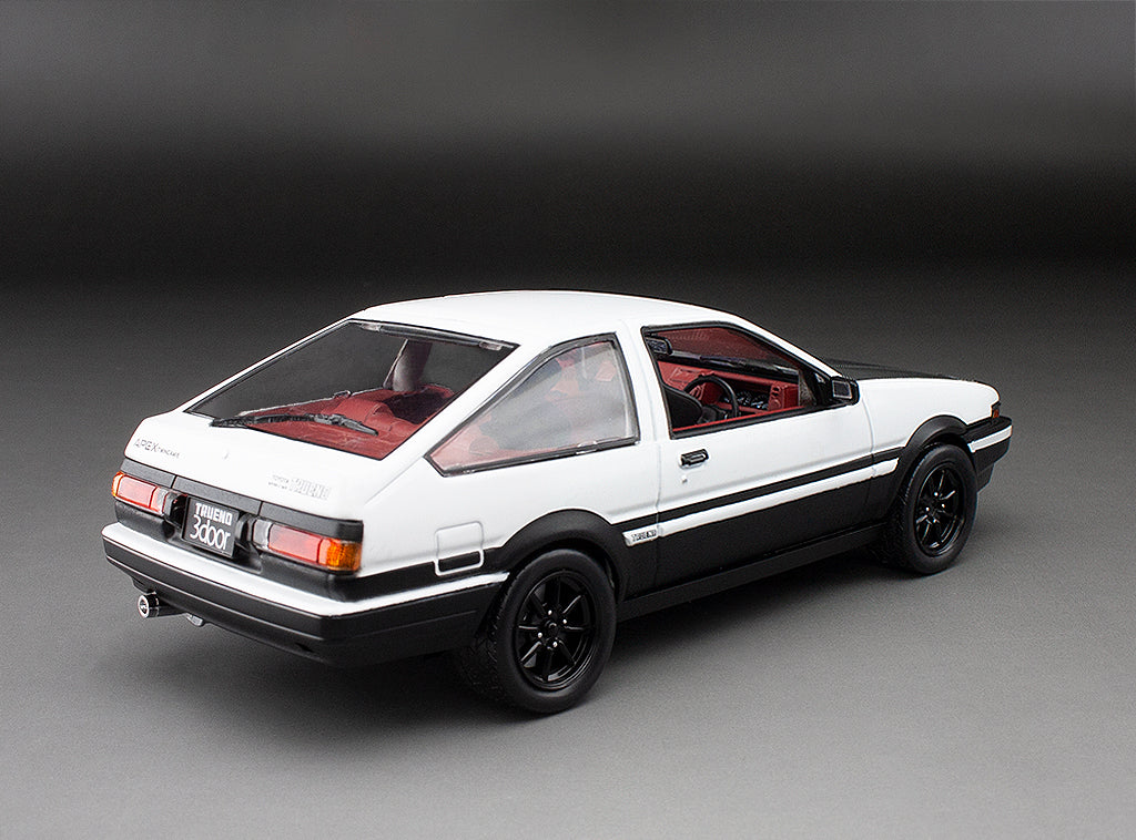 Toyota Sprinter Trueno GT Apex (AE86) – White/Black (SS51003)