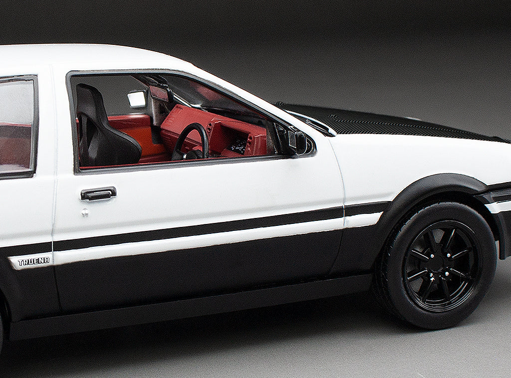 Toyota Sprinter Trueno GT Apex (AE86) – White/Black (SS51003)