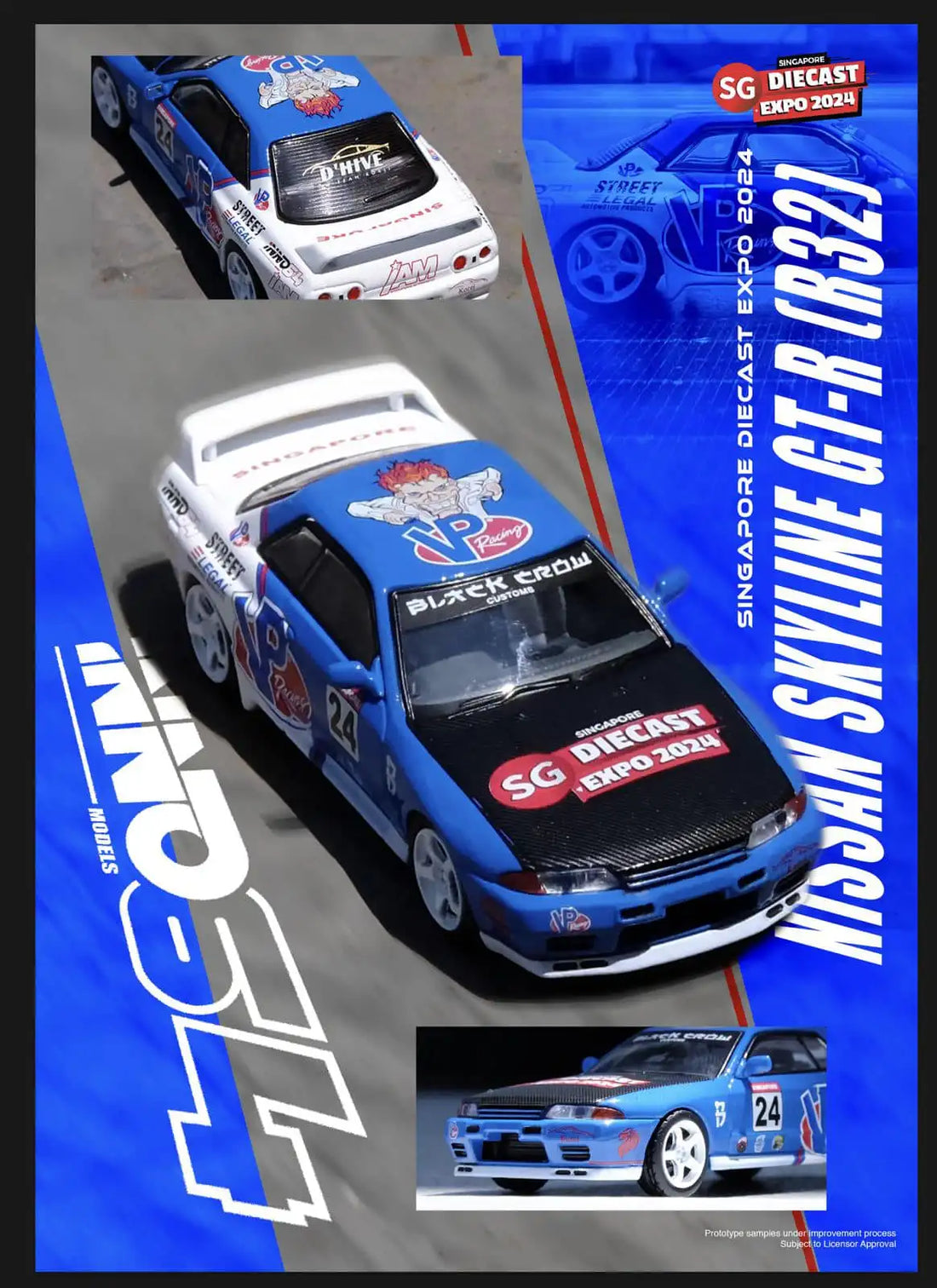 Nissan Skyline GT-R (R32) "Singapore Diecast Expo 2024"