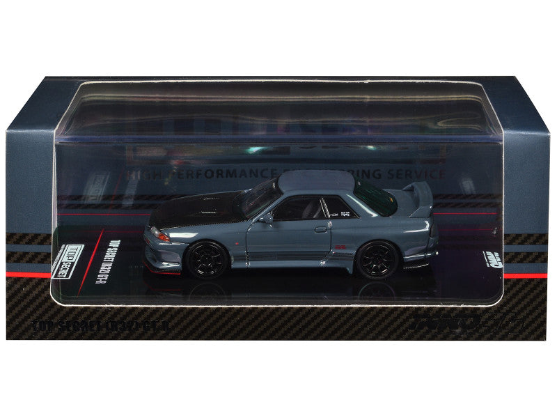 INNO64 1/64 TOP SECRET R32 GT-R Stealth Grey IN64-R32TS-STGR