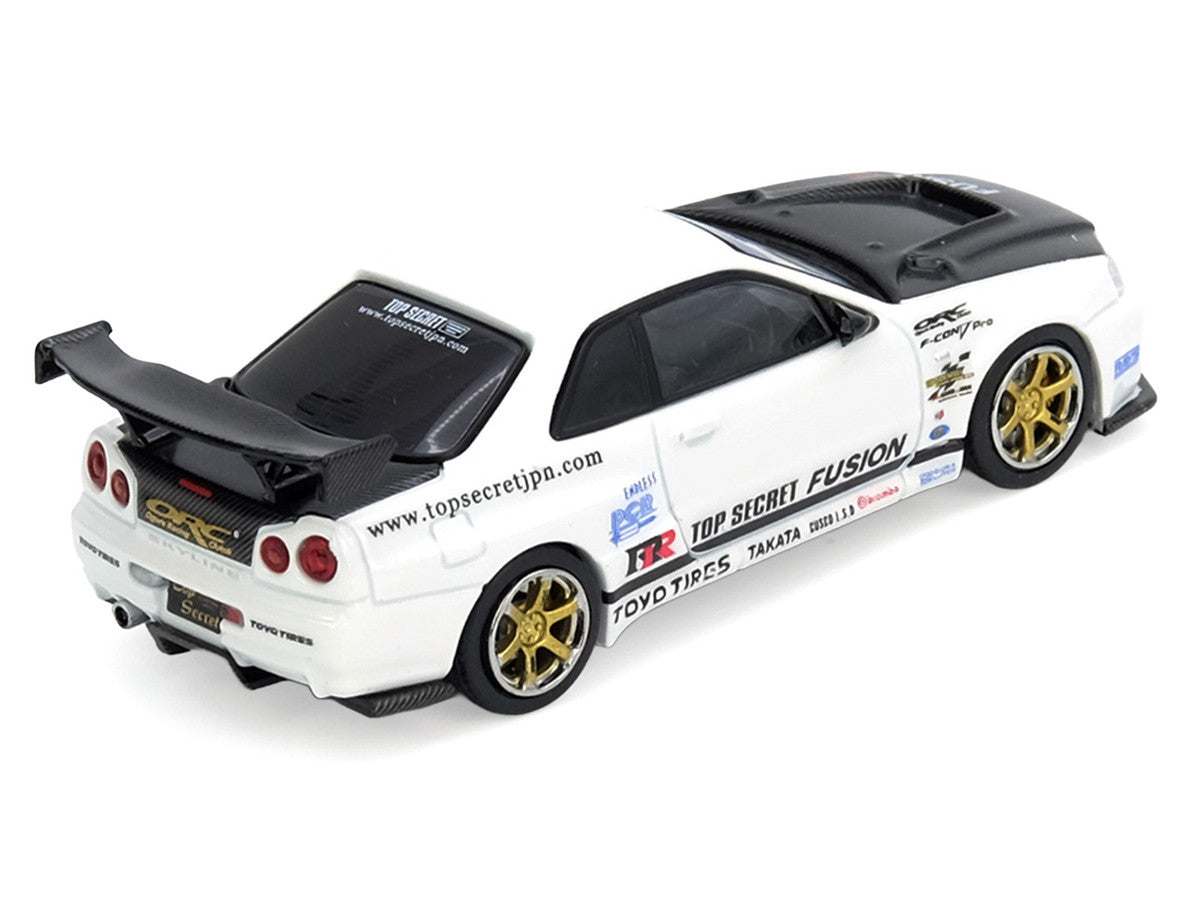 Nissan Skyline GT-R (R34) "Top Secret" RHD, White
