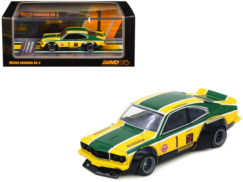INNO64 1/64 MAZDA SAVANNA RX3 "KATAYAMA RACING" Livery IN64-RX3-KTYM