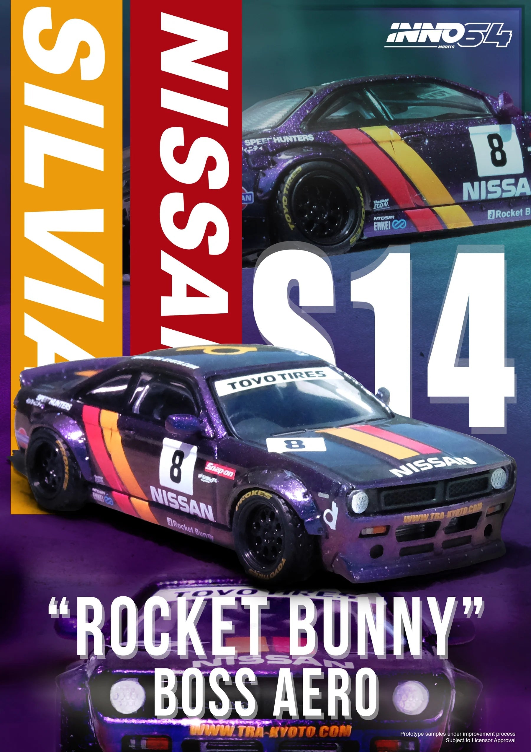 Nissan Silvia S14 Rocket Bunny Boss Aero