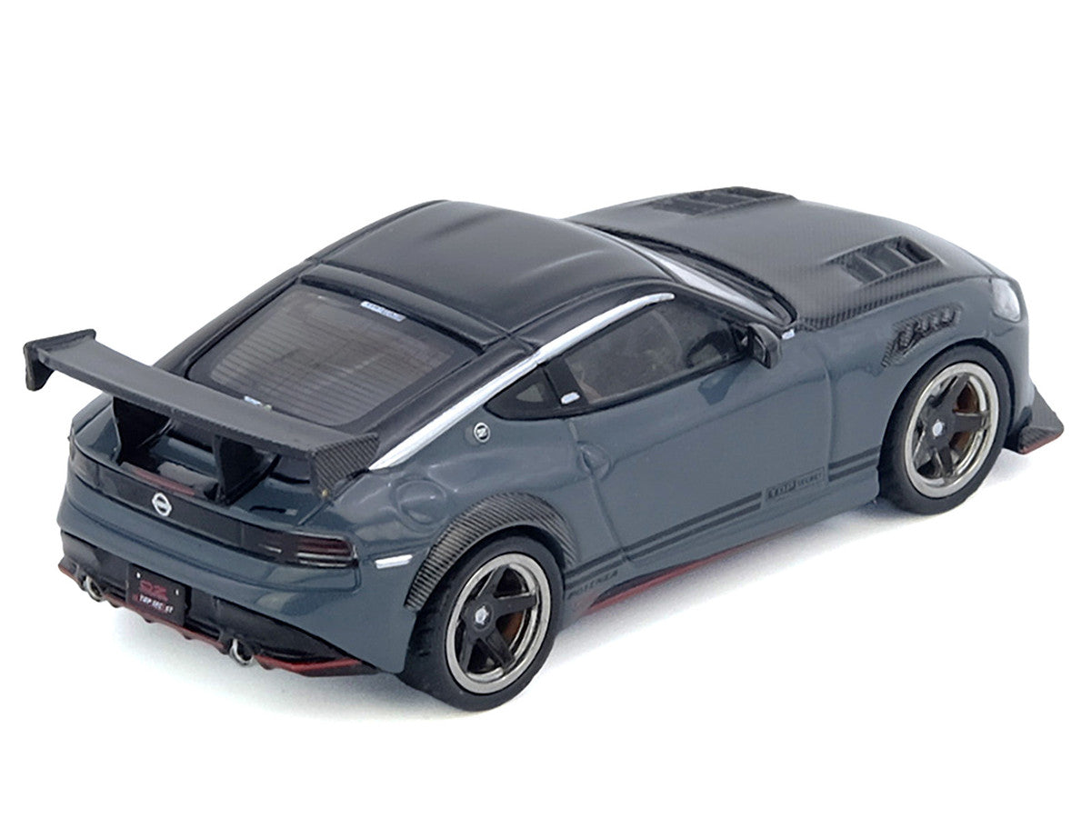 INNO64 1/64 - "Top Secret" Nissan Fairlady Z (RX34) Stealth Gray - IN64-Z34TS-SG
