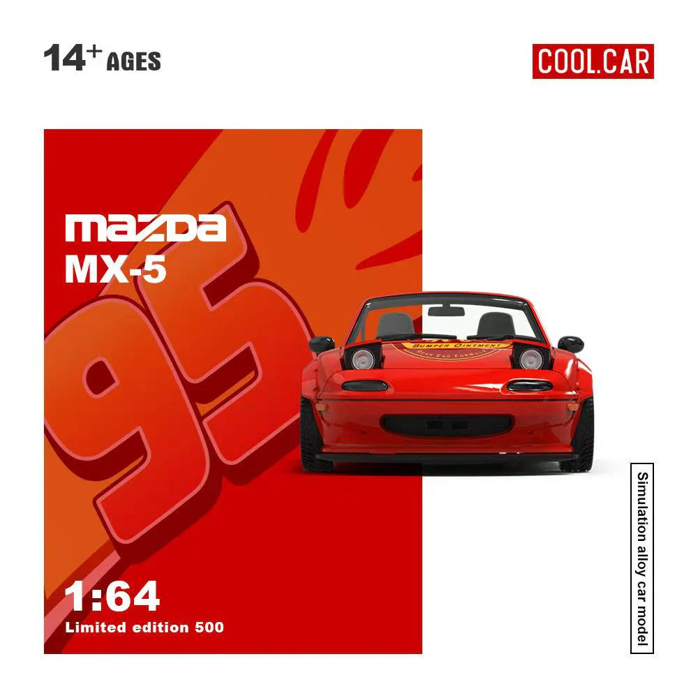 CoolCar 1:64-Mazda MX-5- Lightning McQueen CC646915